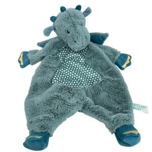 Douglas Baby Demitri Dragon Lovie Blue Aqua Plush Sshlumpie 18 Inch Stuffed Toy